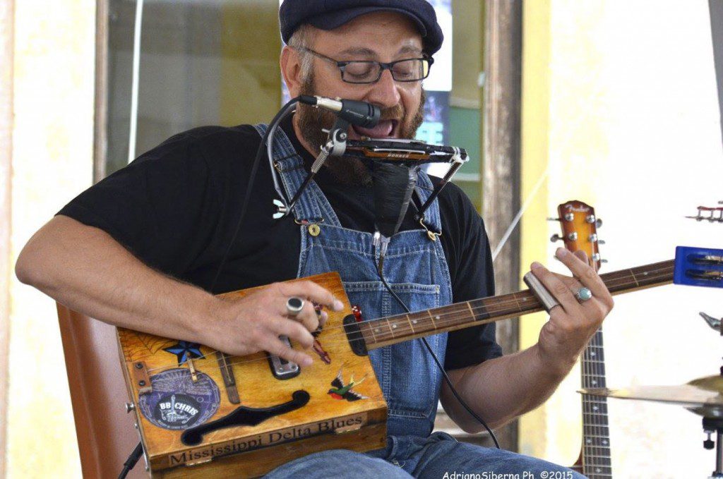 BB Chris & His One Man Band, foto di Adriano Siberna