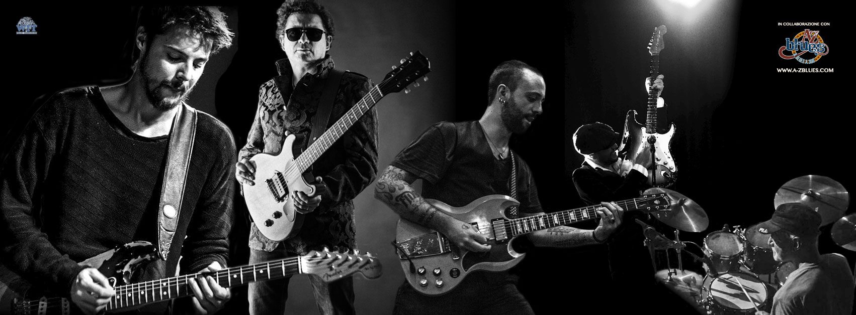 Diego Fainello Band, Mike Sponza, Riki Massini & Clive Bunker, Fabio Marza Band e Maurizio Pugno