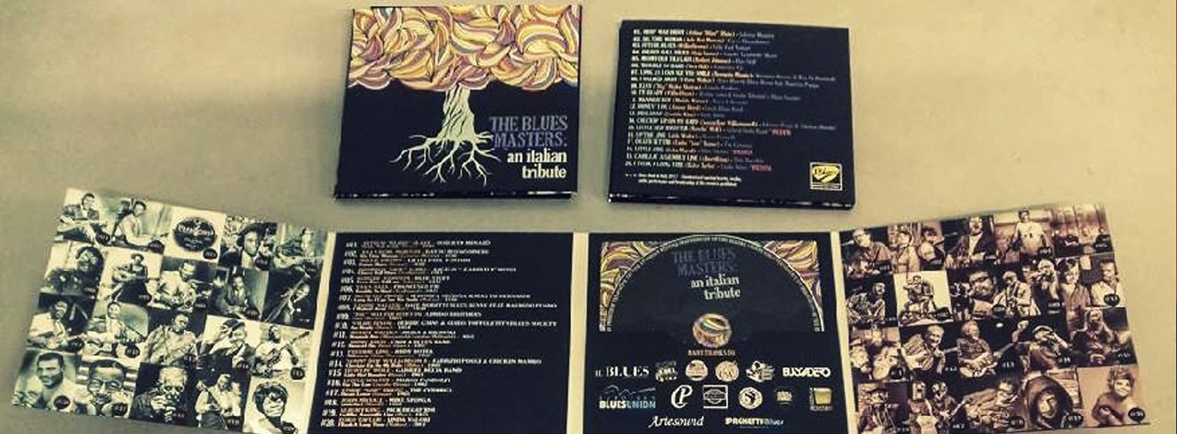 A-Z-Blues_The Blues Masters, il cd di Blues Made In Italy 2017 - grafica Antonio Boschi per WIT Grafica & Comunicazione