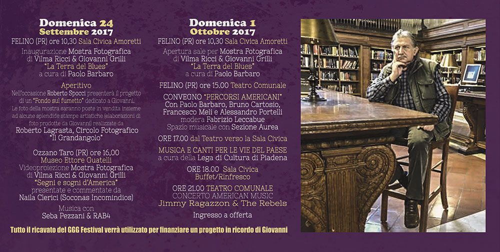 GGG Festival, grafica Antonio Boschi - WIT Grafica & Comunicazione