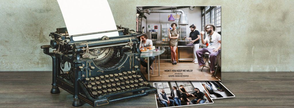 Rassegna stampa Gospel Book Revisited, grafica Antonio Boschi, WIT Grafica & Comunicazione