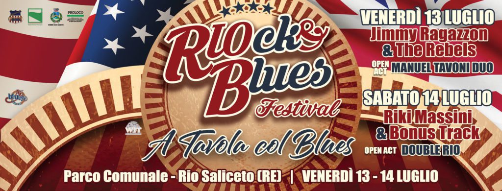RIOck & Blues 2018_grafica Antonio Boschi, WIT Grafica e Comunicazione
