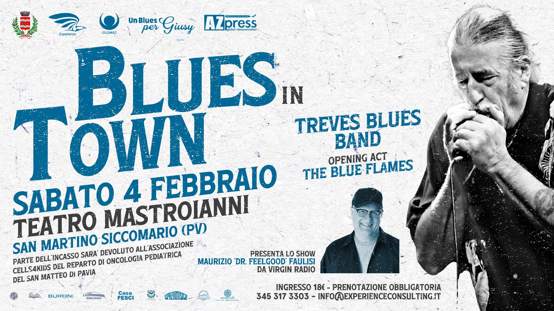 Blues In Town 2023 con la Treves Blues Band