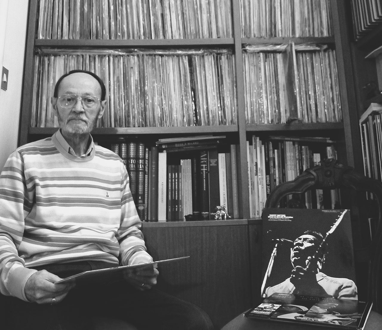 Marino Grandi direttore de Il Blues dal 1982 al 2022