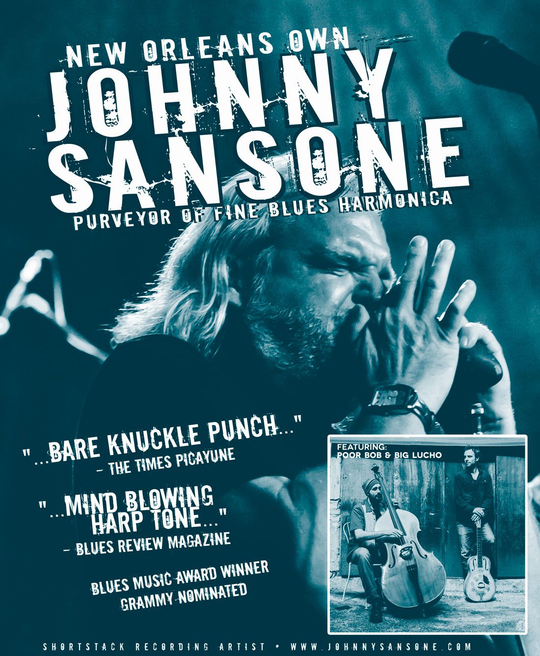 Johnny Sansone live in Italy 2023