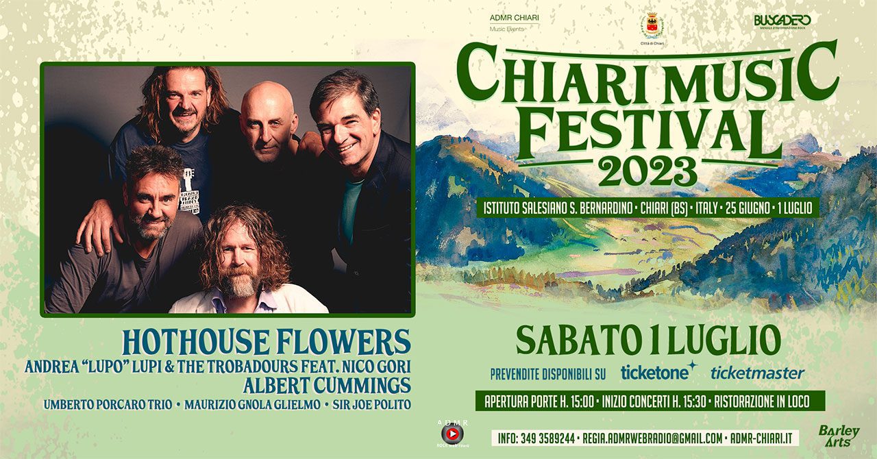 Chiari Music Festival 2023_programma 1 luglio