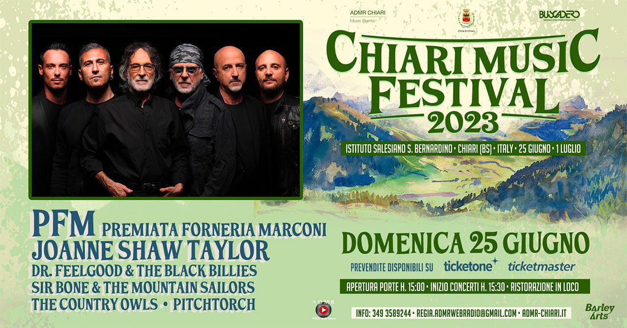 Chiari Music Festival 2023_programma 25 giugno