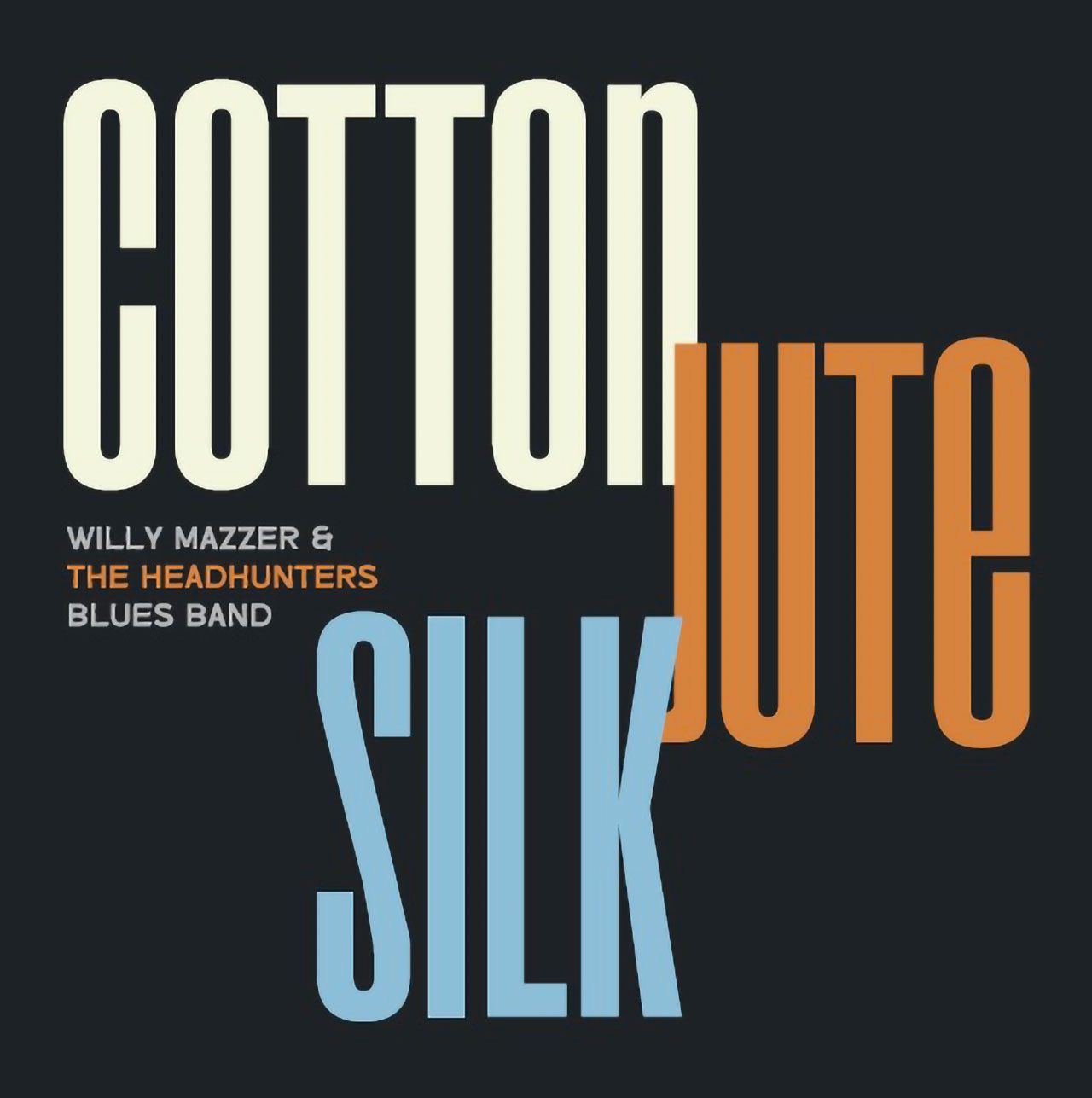WILLY MAZZER & THE HEADHUNTERS BLUES BAND ‘COTTON, JUTE & SILK’ cover album